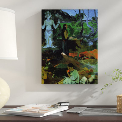 " Where Do We Come from Detail 2 " by Paul Gauguin Print