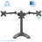 Triple Monitor Desk Stand