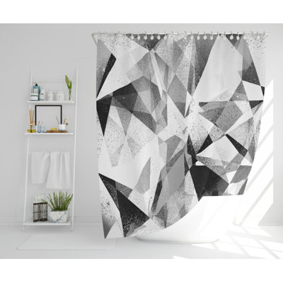 Weslyn Polyester Shower Curtain