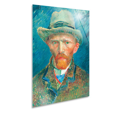 Self-portrait 2 by Vincent Van Gogh - No Frame Painting on Plastic / Acrylic
