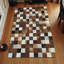 Tapis brun en patchwork de vache_8,83 po x 12 pi-1822074650