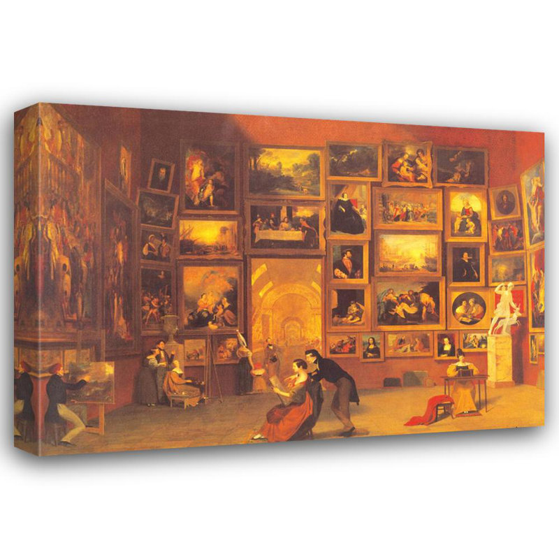 Galerie du Louvre, H 17 po x l 24 po