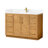 Carrasco 48" Single Bath Vanity in Oak Natural Brown with Silk White Quartz Stone Top-564606456-594756678-594756792