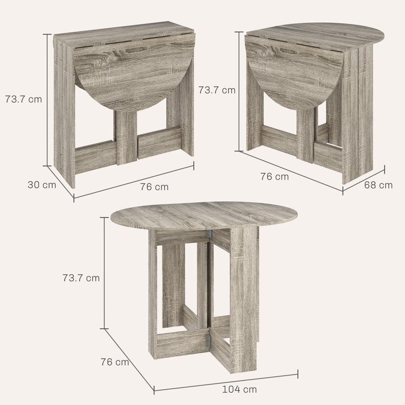 Sefa Oval Dining Table, Grey