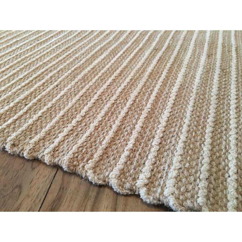 Amasia Striped Hand Woven Area Rug, Rectangle 120 x 180cm