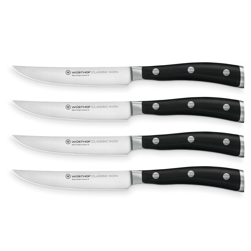 Classic Ikon Four Piece Steak Knife Set