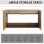 Meuble-lavabo de salle de bain 84 po avec lavabo et armoire latérale-208028473