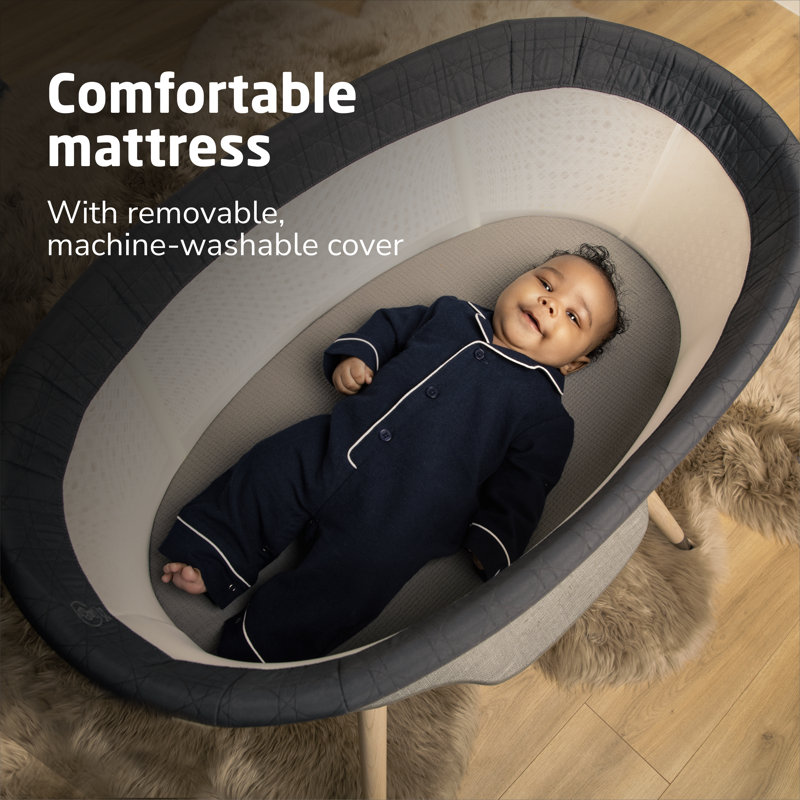 Maxi-Cosi Starling Smart Bassinet, Onyx Heritage