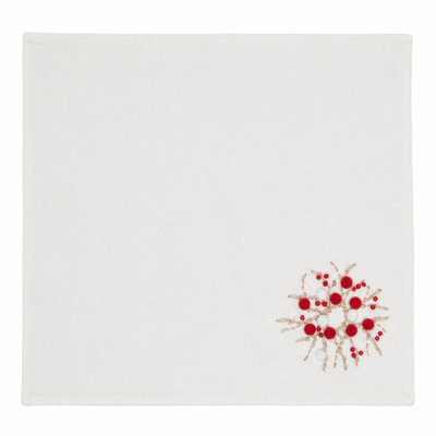 Liebwin Linen and Polyester Square Napkin