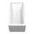 Melody 60'' x 29.5'' Freestanding Soaking Acrylic Bathtub with Faucet-97416291
