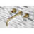 Kingston Brass Manhattan Two-Handle 3-Hole Wall Mount Roman Tub Faucet-50579911-115844612