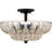 Libbie 4-Light Mottled Cocoa Semi-Flush Mount