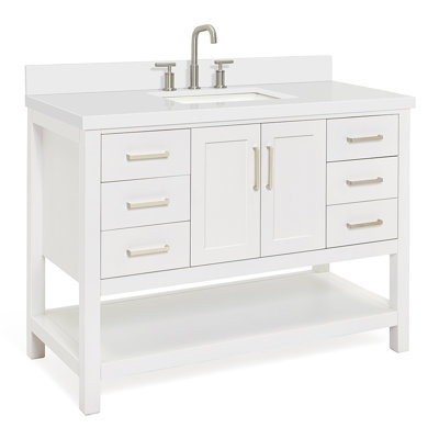 Magnolia Bath Vanity Rectangular Basin S049SWQ
