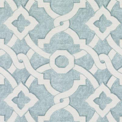 Astoria Trellis Multi-purpose Fabric, Seaglass