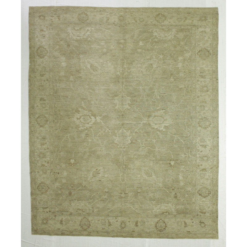 One-of-a-Kind 7'11" X 9'8" New Age Wool Area Rug in