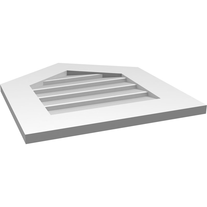 Ventilateur à pignon en uréthane non-fonctionnel Signature, H 22 po x l 20 po x P 1 po