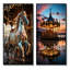 «Carousel Carousel Bliss», 2 pièces sur toile-918095695-918095680