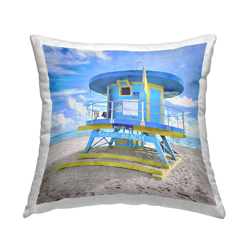 Seychelle Polyester Throw Pillow