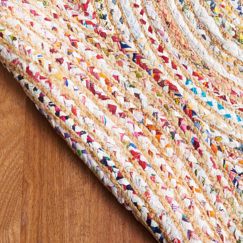 Herzig Geometric Indoor Rug, Oval 6' x 9'
