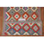 Tapis oriental géométrique Kilim 5 x 6