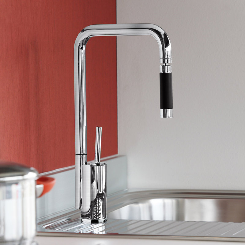 Maestro Bath Pull Out Kitchen Faucet, Brushed Nickel