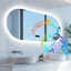 Oval Blutooth Led Mirror-1097567207