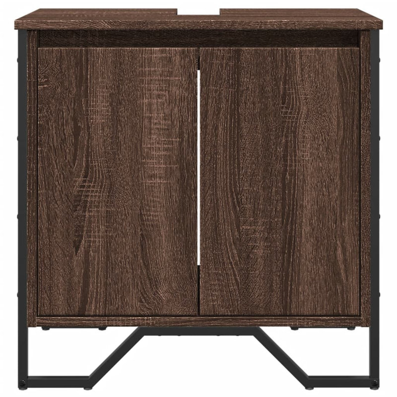 11-5 Under Sink Cabinet, Brown oak