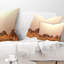 Beautiful Meroe Pyramids in Sudan - Landscape Printed Throw Pillow-236442244-177424705