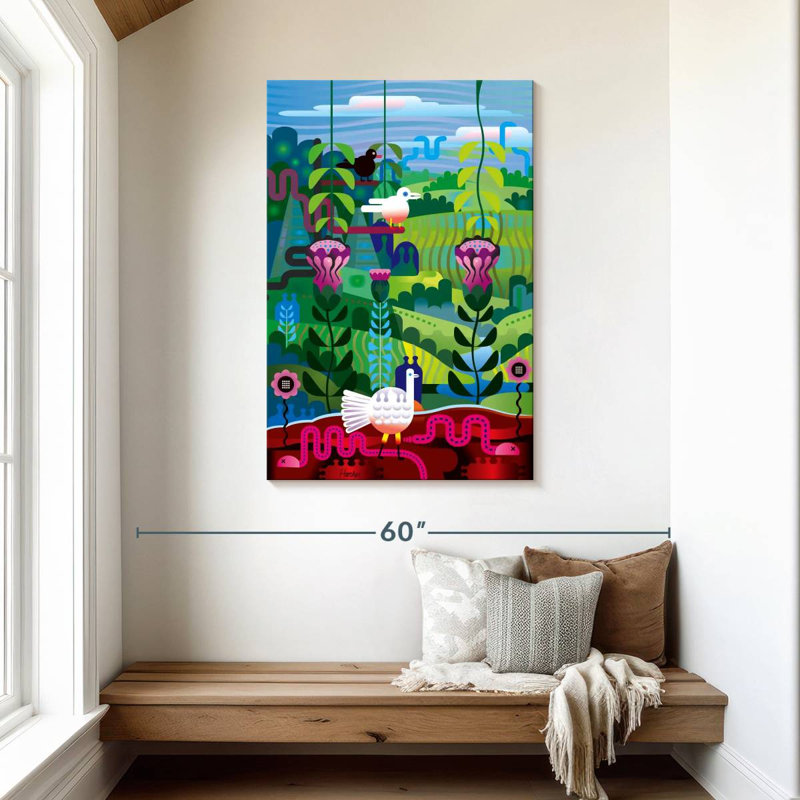 Harnek New Spring, 45" H x 30" W