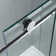 76” H Frameless Sliding Shower Door (56-60 Inch Adjustable Width) with Reversible Installation, Safety Glass, Anti-Splash Design