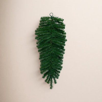 Wildon Home® 48" Deluxe Sequoia Pine Artificial Teardrop with 100 Warm White Wide Angle Lights