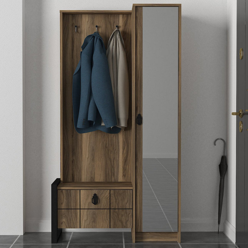 Portemanteau avec rangement pour chaussures Iarpulf