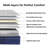 Bassford 12"/13"/14" Medium Memory Foam Hybrid Mattress-246298486-251289092
