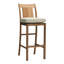 Croquet 24.5" Patio Bar Stool with Cushion-2129069838-2129069235-2129122556