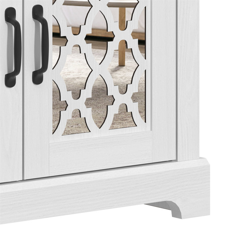 Buffet 2 tiroirs Chessani, Pearl White Oak, Moorish