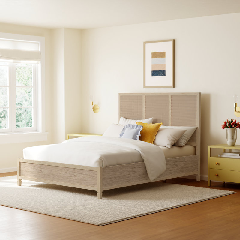 Charleston Cane Bed, King