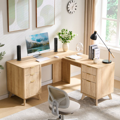 Bureau de direction en L 59 po