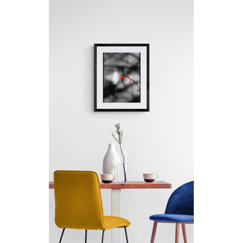 The Red Berries Print by Alan Scherer