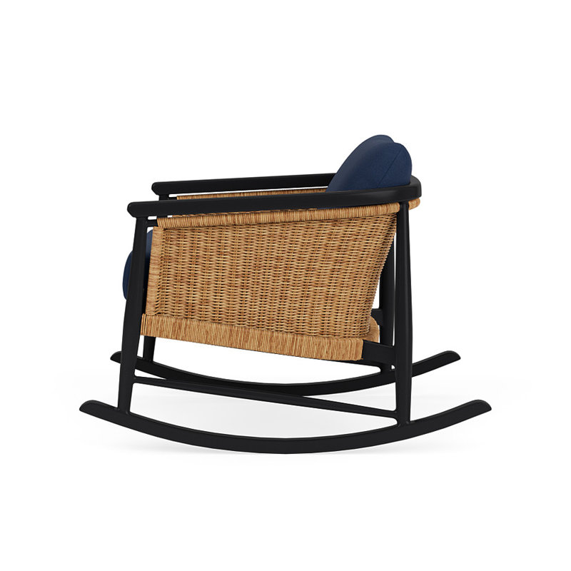 Galloway Outdoor Rocker Chair, Sandberg Navy