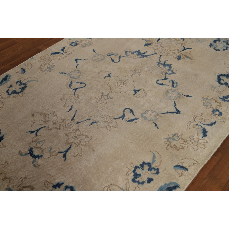 Tapis en laine fait à la main 5 x 6
