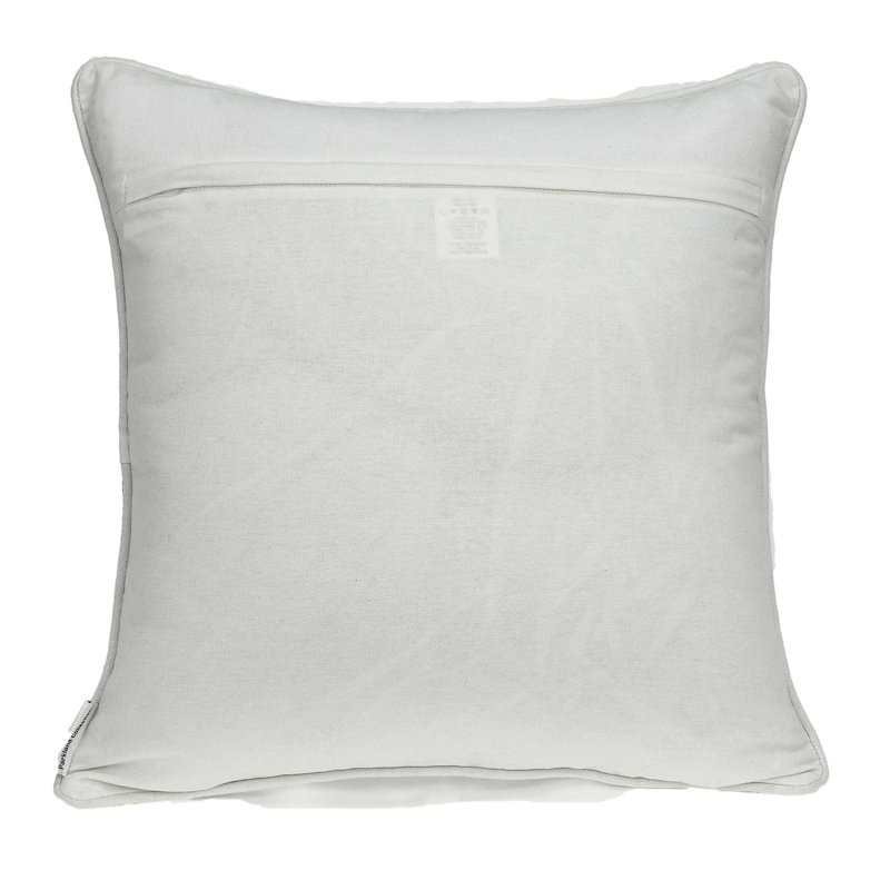 Coussin décoratif carré en coton 20 po Parkland, Poly