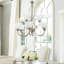 Lustre à niveaux 9 lumières avec abat-jour Bernardston-734068261