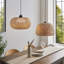 Pewamo 1 - Light Rattan Dome Pendant