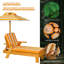 Chaise longue inclinable avec coussins Hunnicutt
