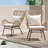 Isabelle Outdoor Lounge Chair with Cushion (Set of 2)