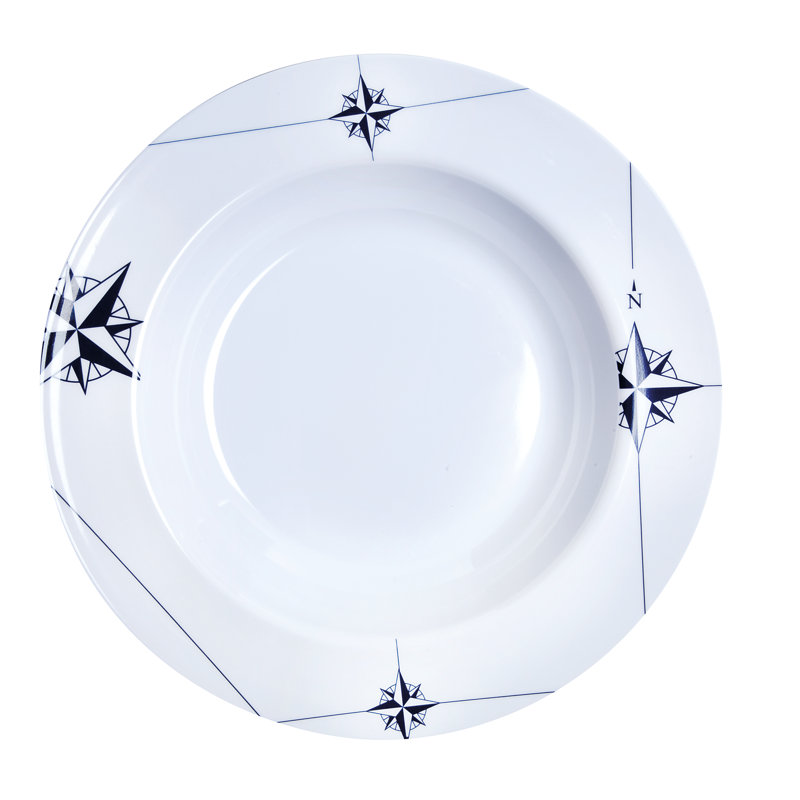 Assiette à dessert 8,8" en mélamine Izaiah