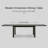 Verinda Extendable 35'' L x 106'' W Outdoor Aluminum Extendable Metal Dining Table