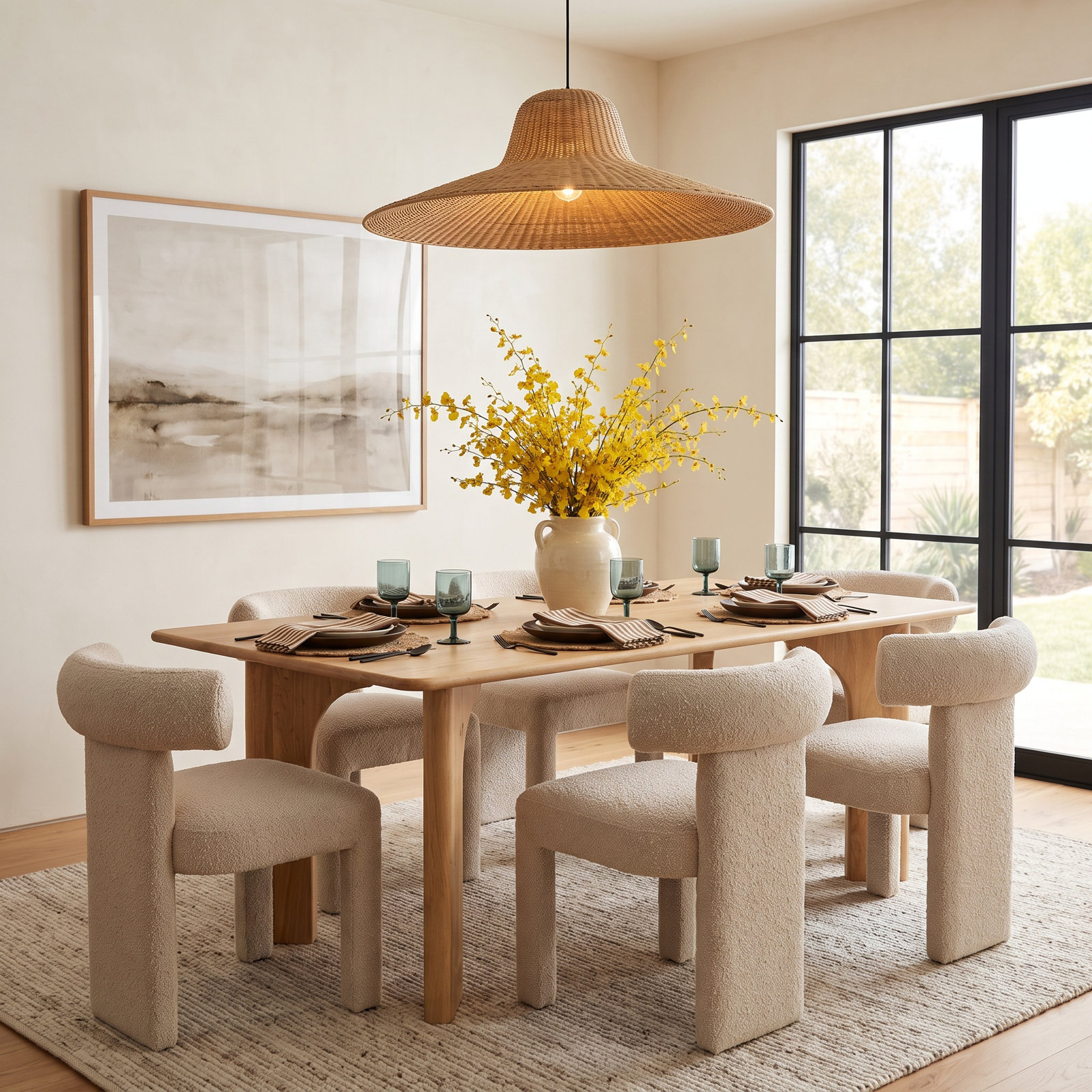 Trina 71" Mango Dining Table
