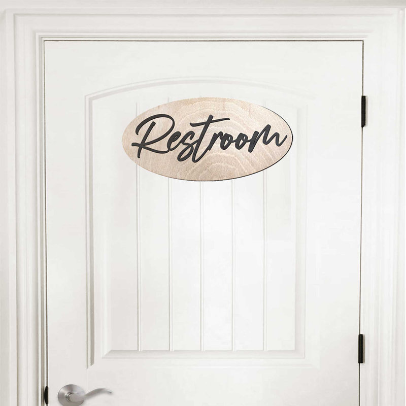Restroom Sign