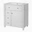 Meuble-lavabo avec lavabo en céramique 30 po-997747188